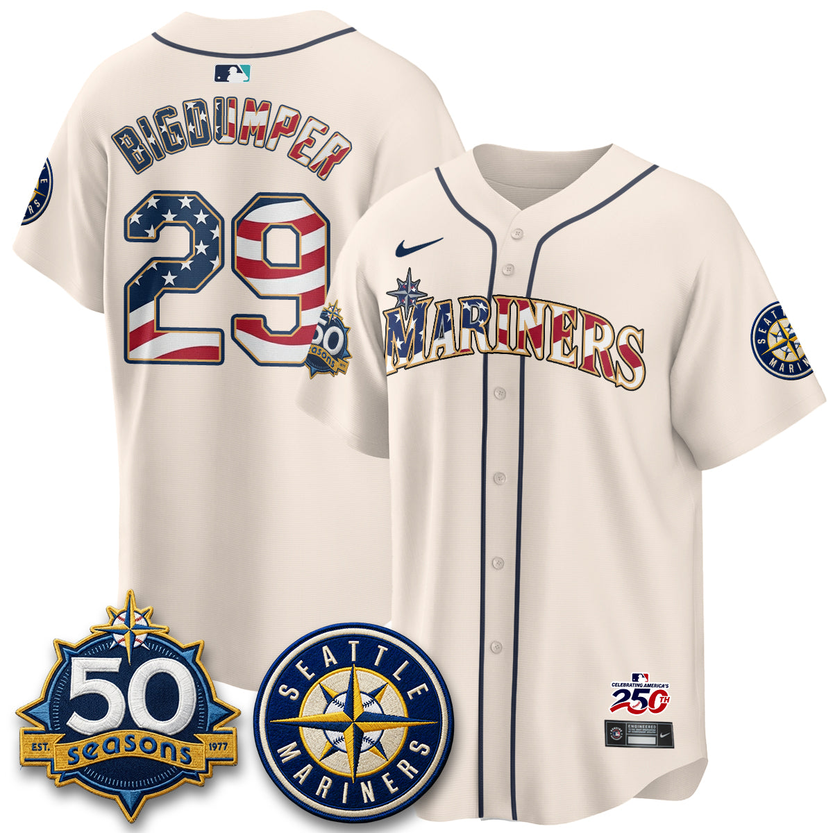 SEA Americana 2026 Vapor Limited Jersey - Stitched