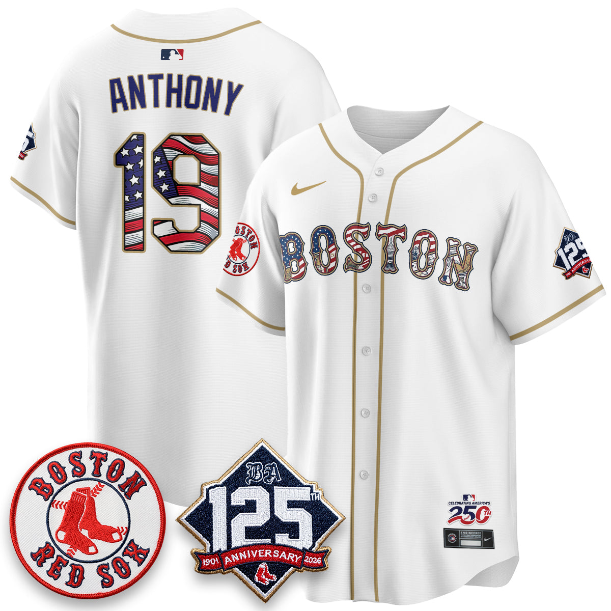 BOS 2026 Independence Day USA Vapor Limited Jersey - Stitched