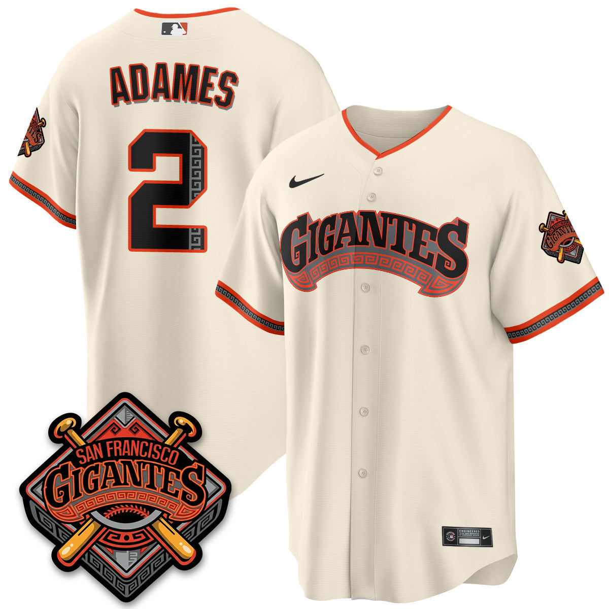 SF GIGANTES Vapor Limited Jersey - Stitched