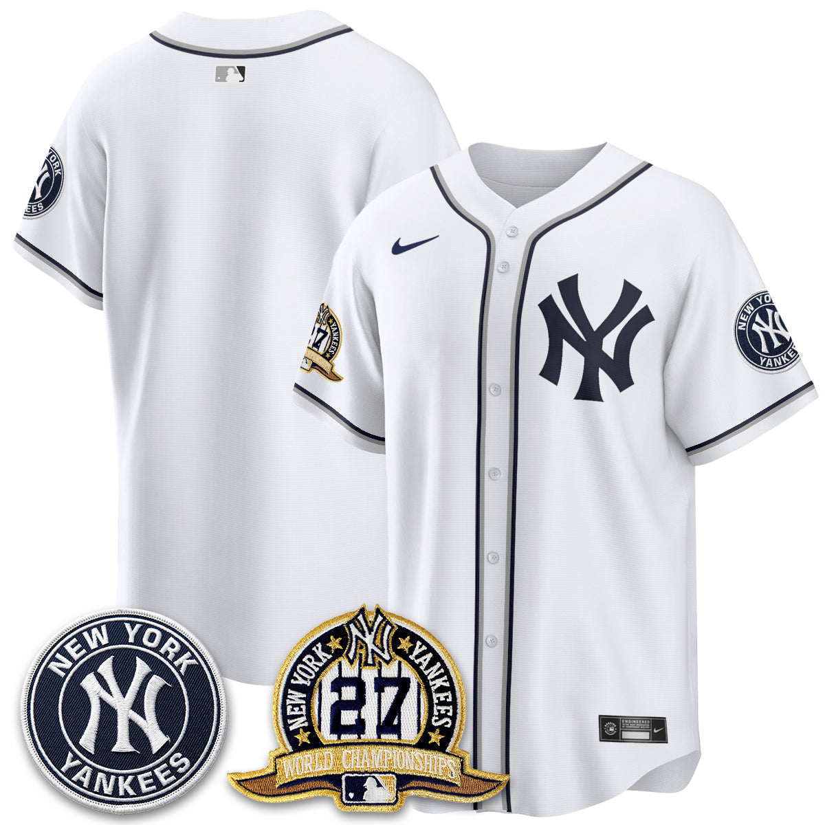 NYY 2026 Black Out Style Vapor Limited Jersey - All Stitched