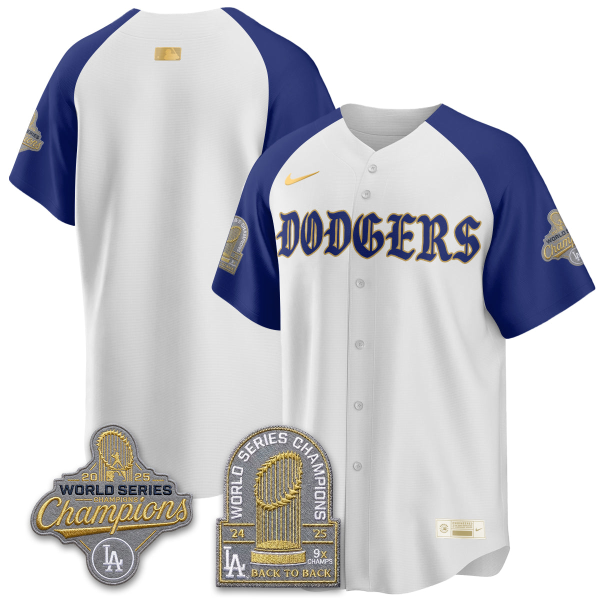 LAD Vapor Limited Jersey - Back to Back 9x Champs - All Stitched