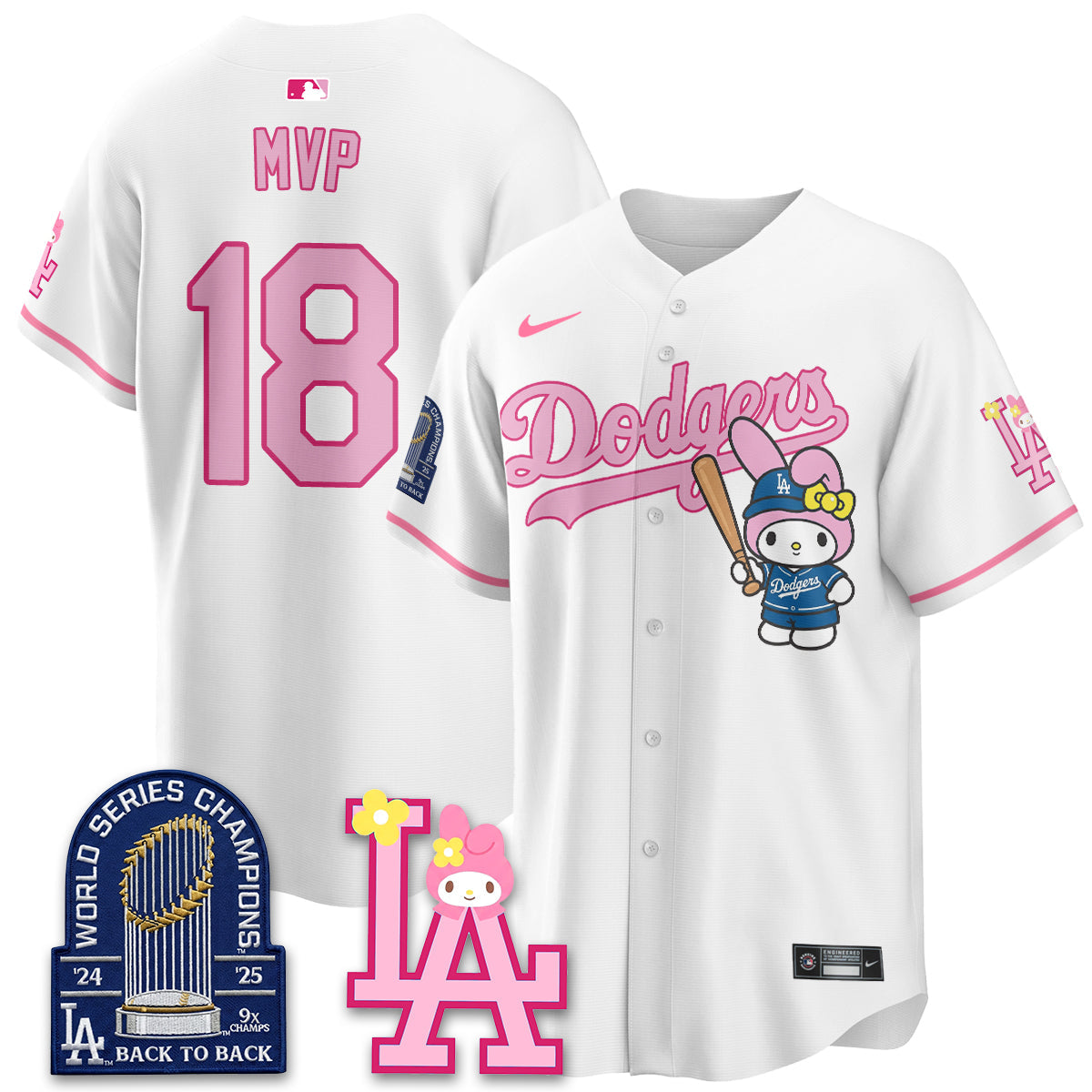 LAD My Melody Edition Vapor Jersey - Stitched
