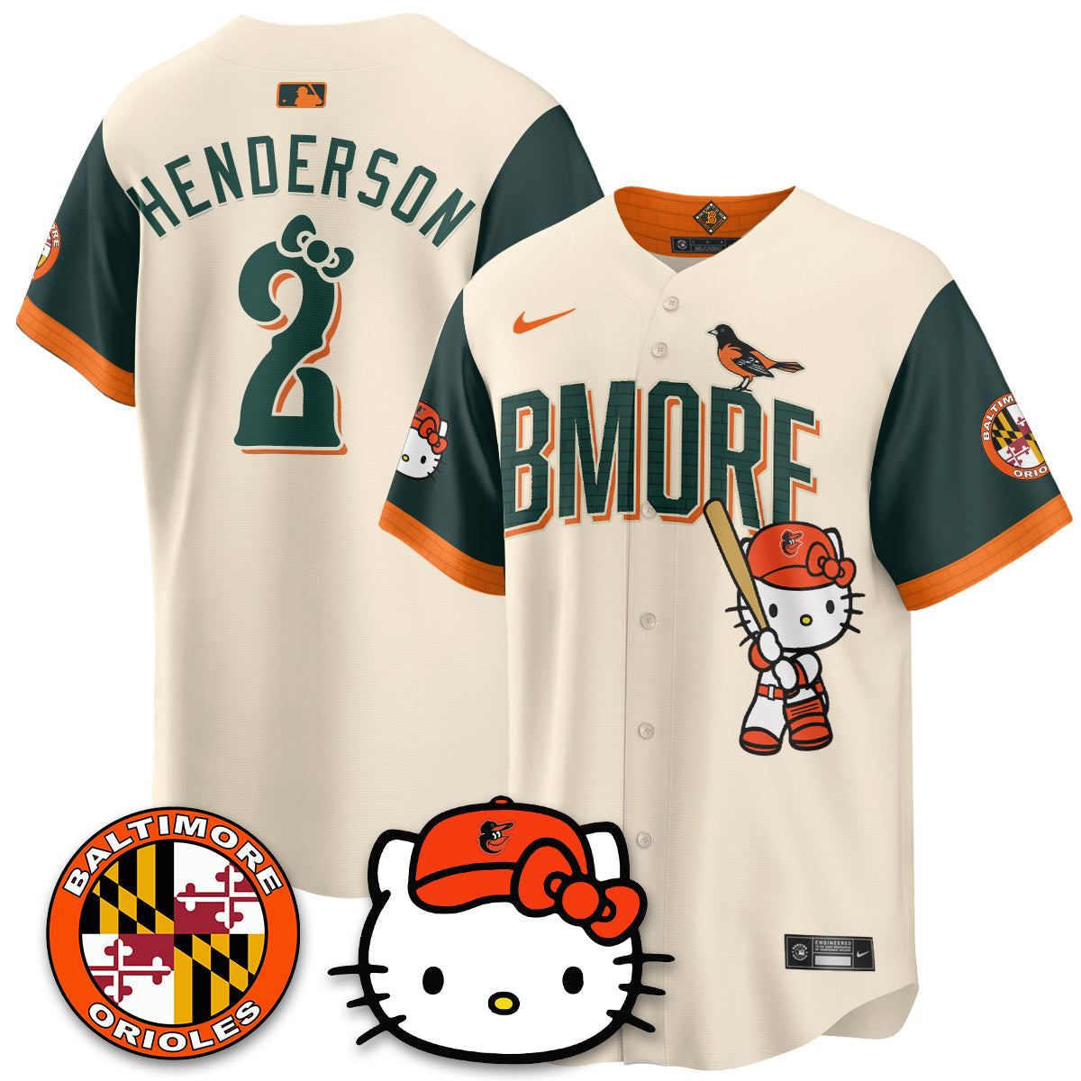 BAL x Meow Kitty Limited City Connect Jersey - Stitched