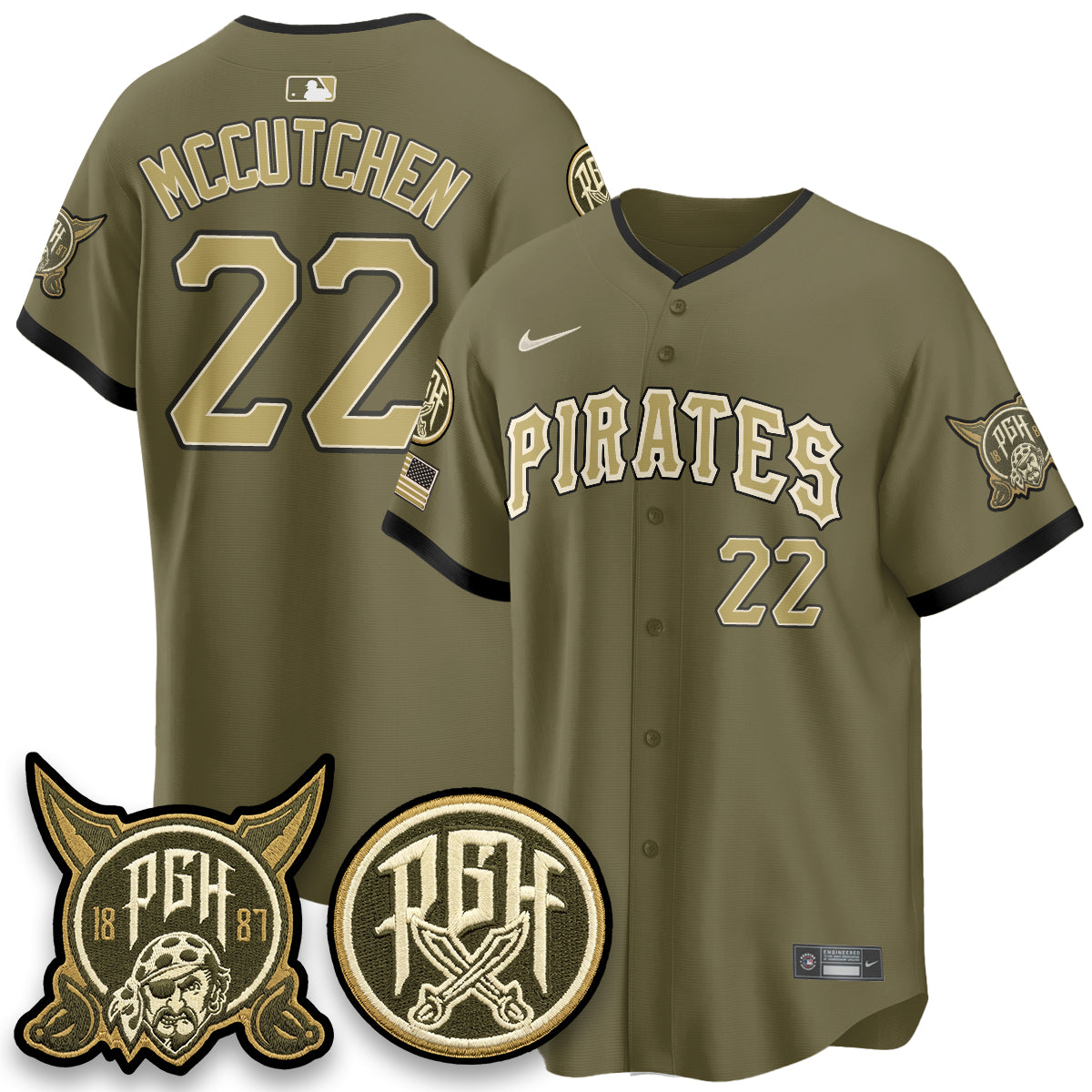 PIT 2026 Armed Forces Day Jersey - All Stitched