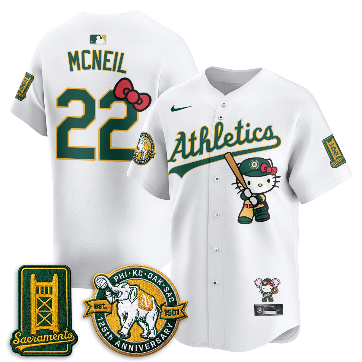 OAK x Meow KT 2026 Vapor Limited Jersey - Stitched