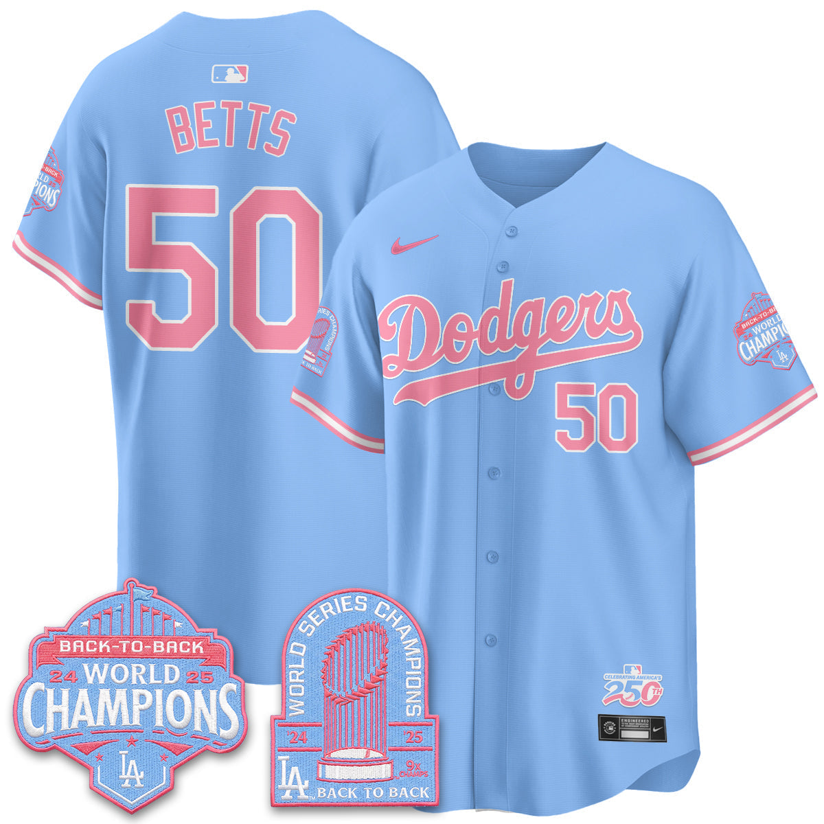 LAD x Bubblegum Vapor Jersey - Stitched