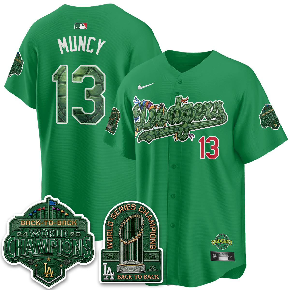 LAD x TMNT 2026 Vapor Jersey - Stitched