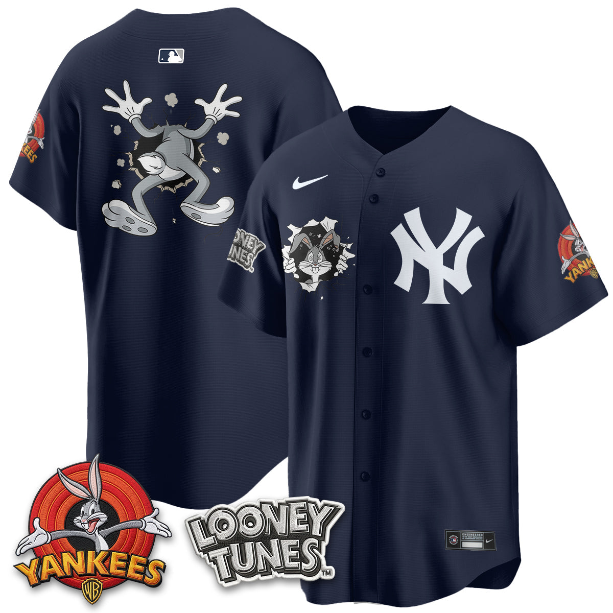 NYY x Bunny Vapor Limited Jersey V3- Printed