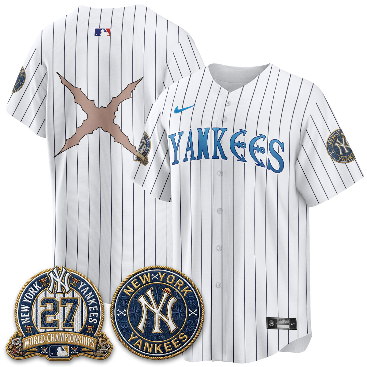 NYY x Japanese Cartoon Limited Jersey -  Stitched