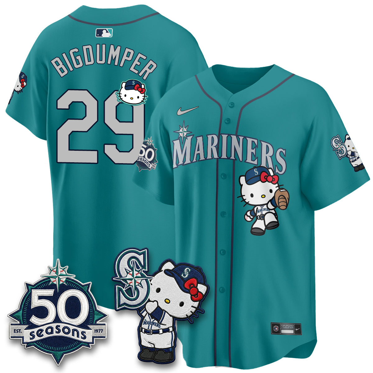 SEA x Meow KT Night Limited Jersey - All Stitched V2