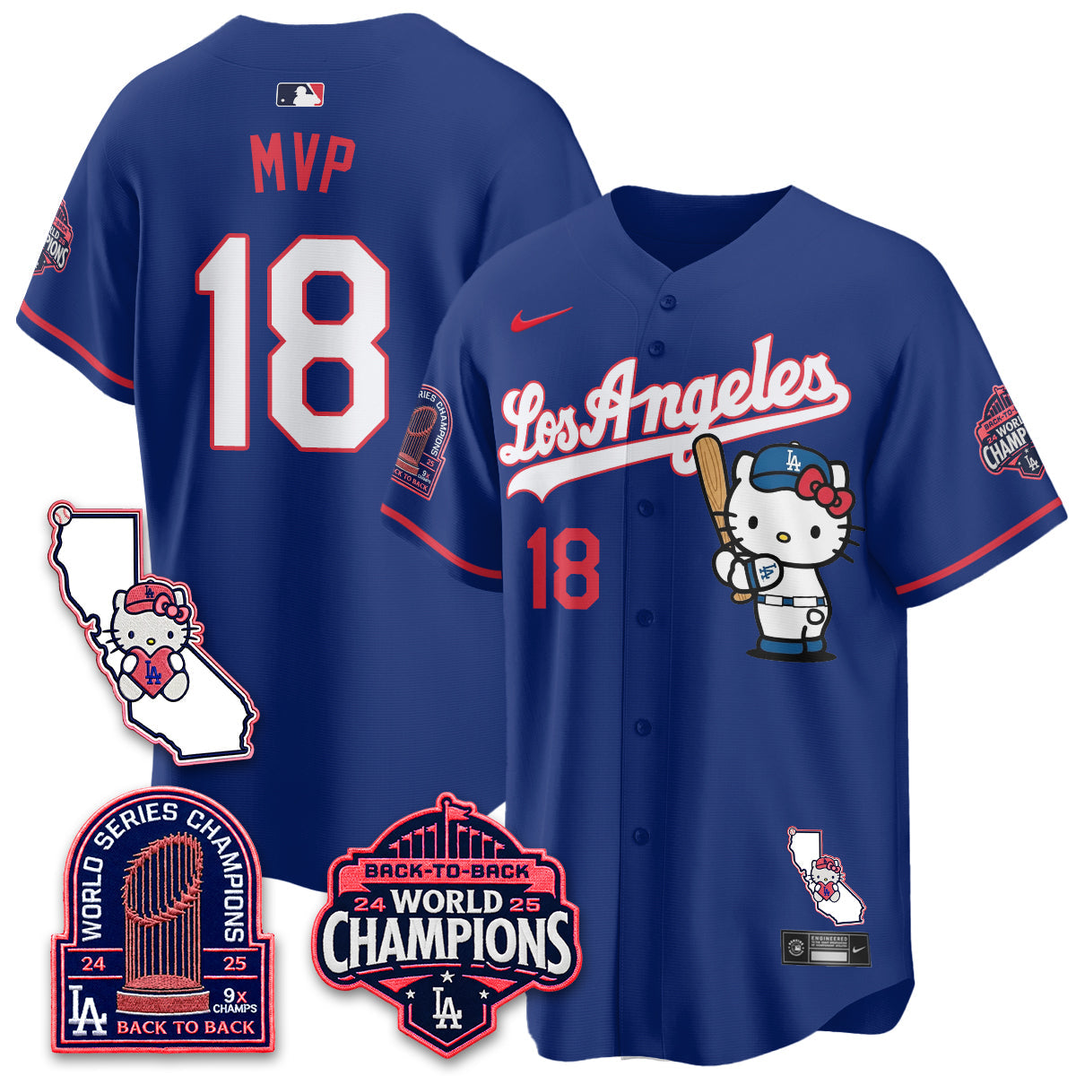 LAD x Meow KT 2026 Vapor Jersey - All Stitched - V4