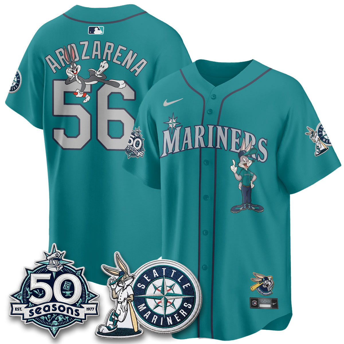 SEA x Bunny Vapor Premier Limited Jersey - Stitched