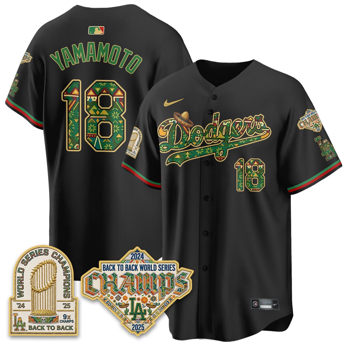 LAD x Mexican Heritage 2026 Limited Vapor Jersey - Stitched