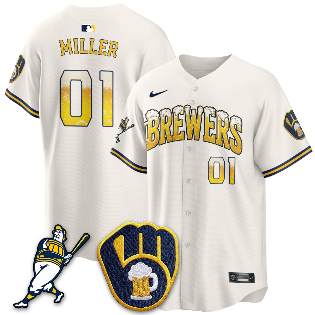 MIL "Pitcher & Pint" Edition Vapor Limited Jersey - Stitched (2)