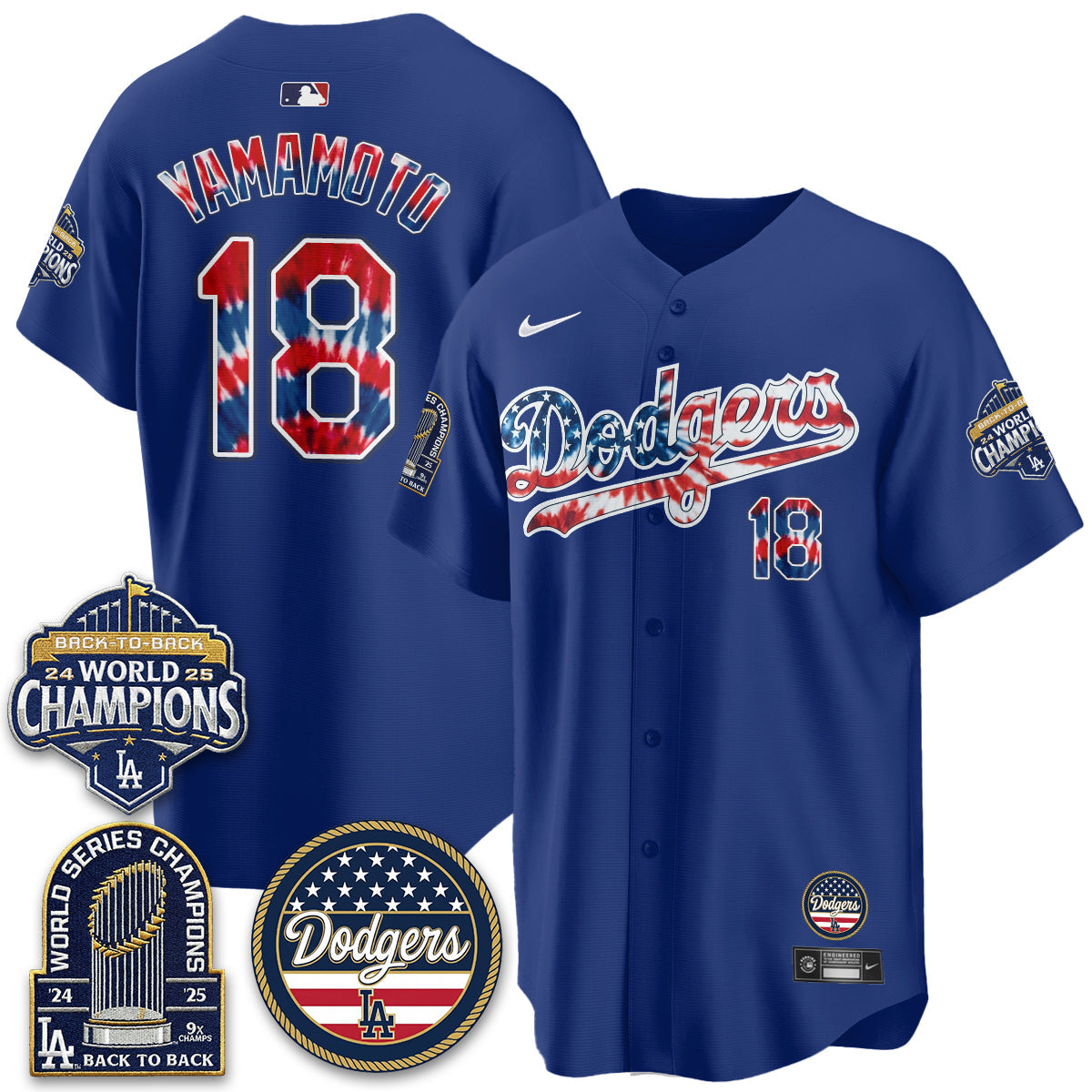 LAD Americana 2026 Vapor Limited Jersey - Stitched