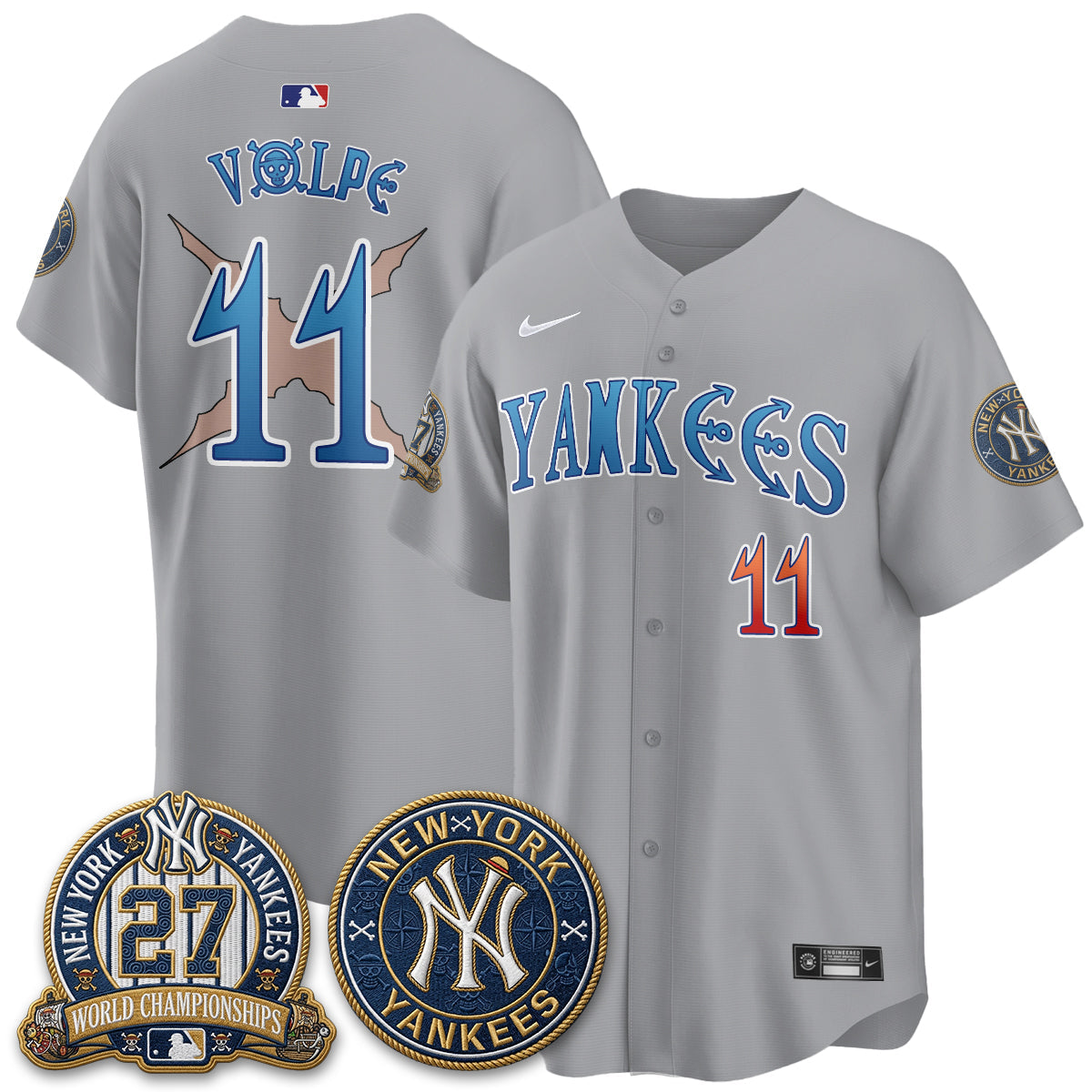 NYY x Japanese Cartoon Limited Jersey -  Stitched