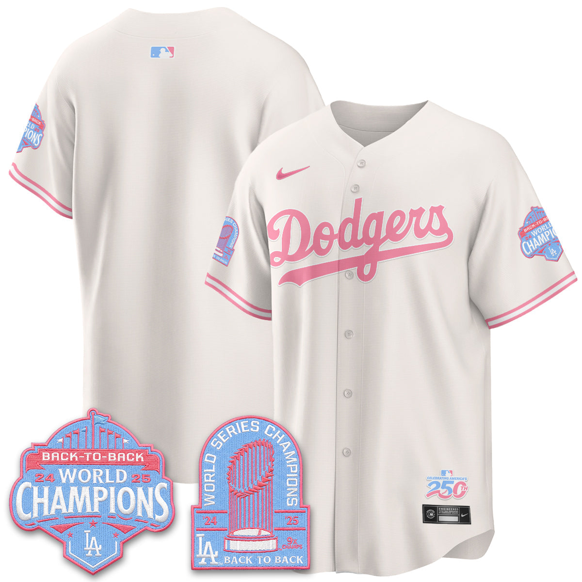 LAD x Bubblegum Vapor Jersey - Stitched