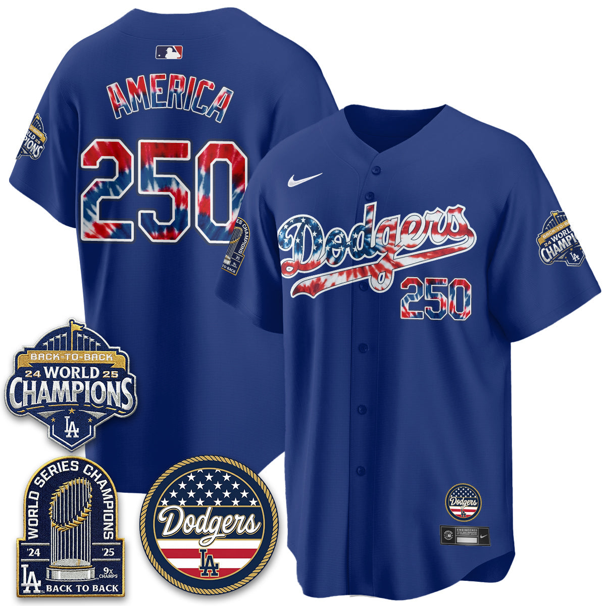 LAD Americana 2026 Vapor Limited Jersey - Stitched