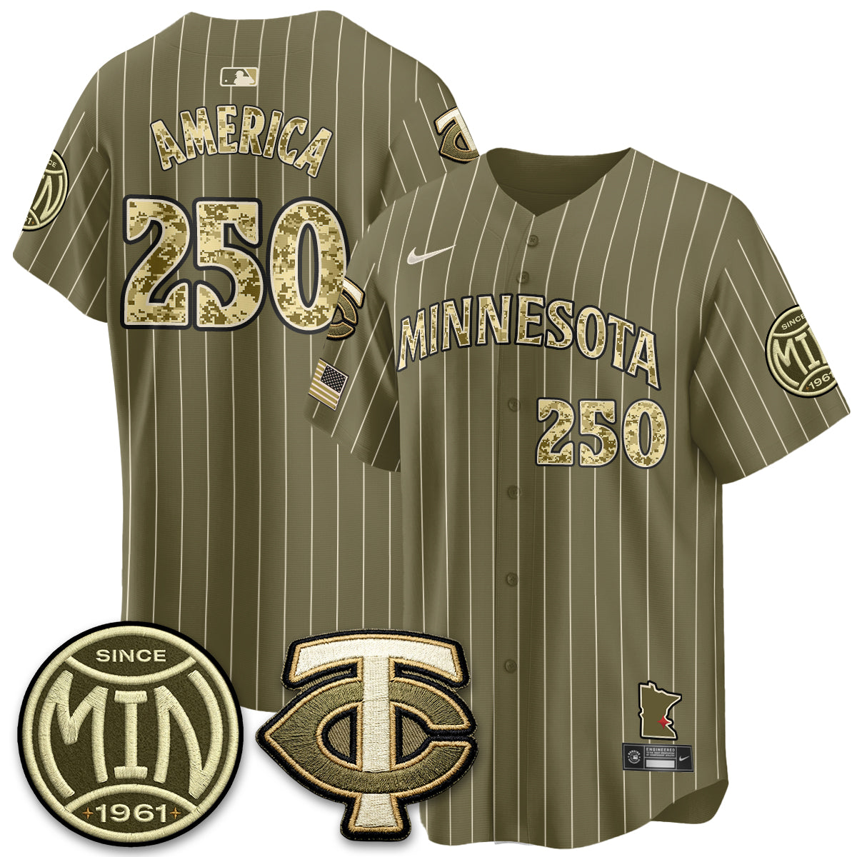 MIN 2026 Armed Forces Day Jersey - Stitched