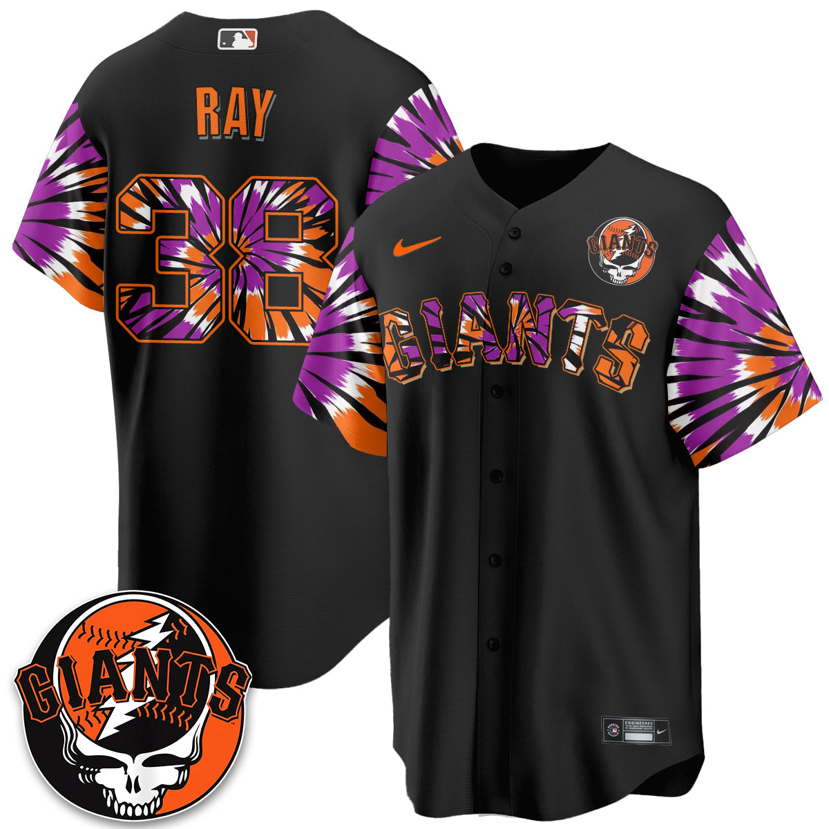 SF x Grateful Dead Vapor Jersey V2 - Stitched