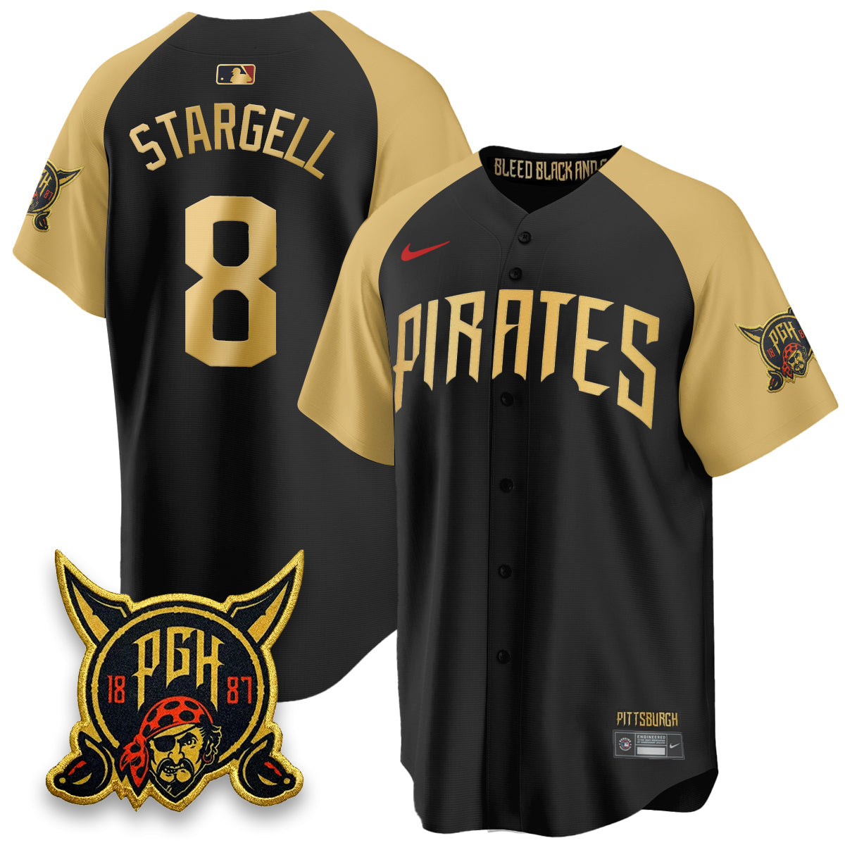 PIT 2026 City Connect Vapor Limited Jersey - All Stitched