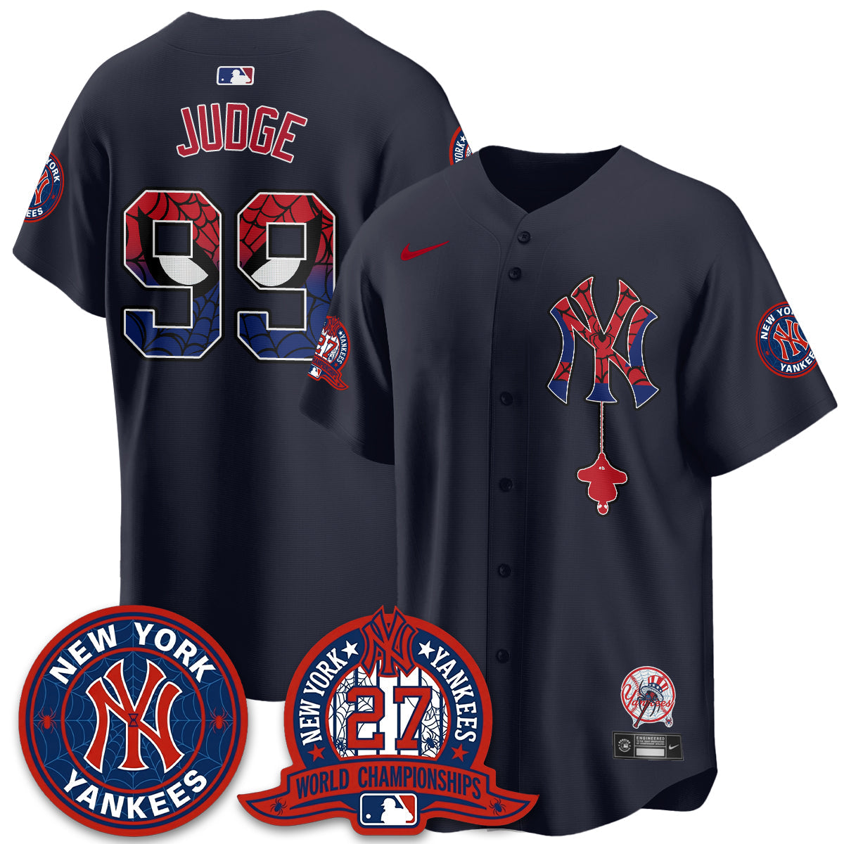 NYY x Web-Head 2026 Vapor Jersey - Printed
