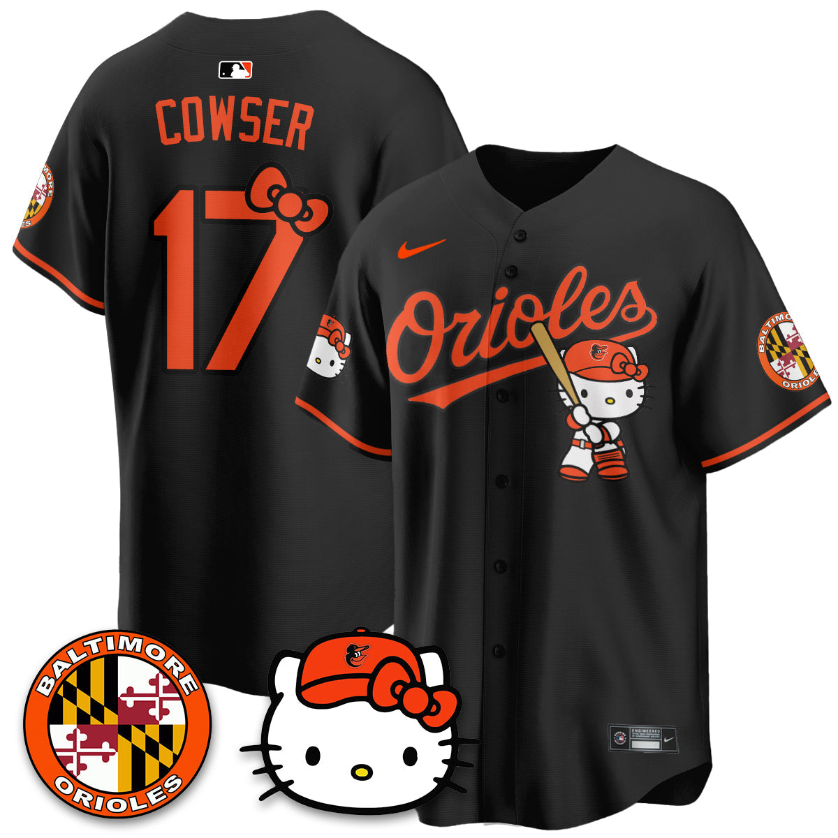BAL x Meow Kitty Vapor Premier Limited Jersey - Stitched
