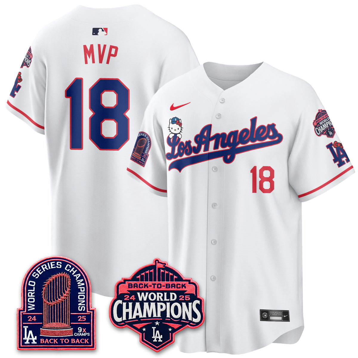 LAD x Hello Kitty Night 2026 Vapor Jersey - All Stitched - V2