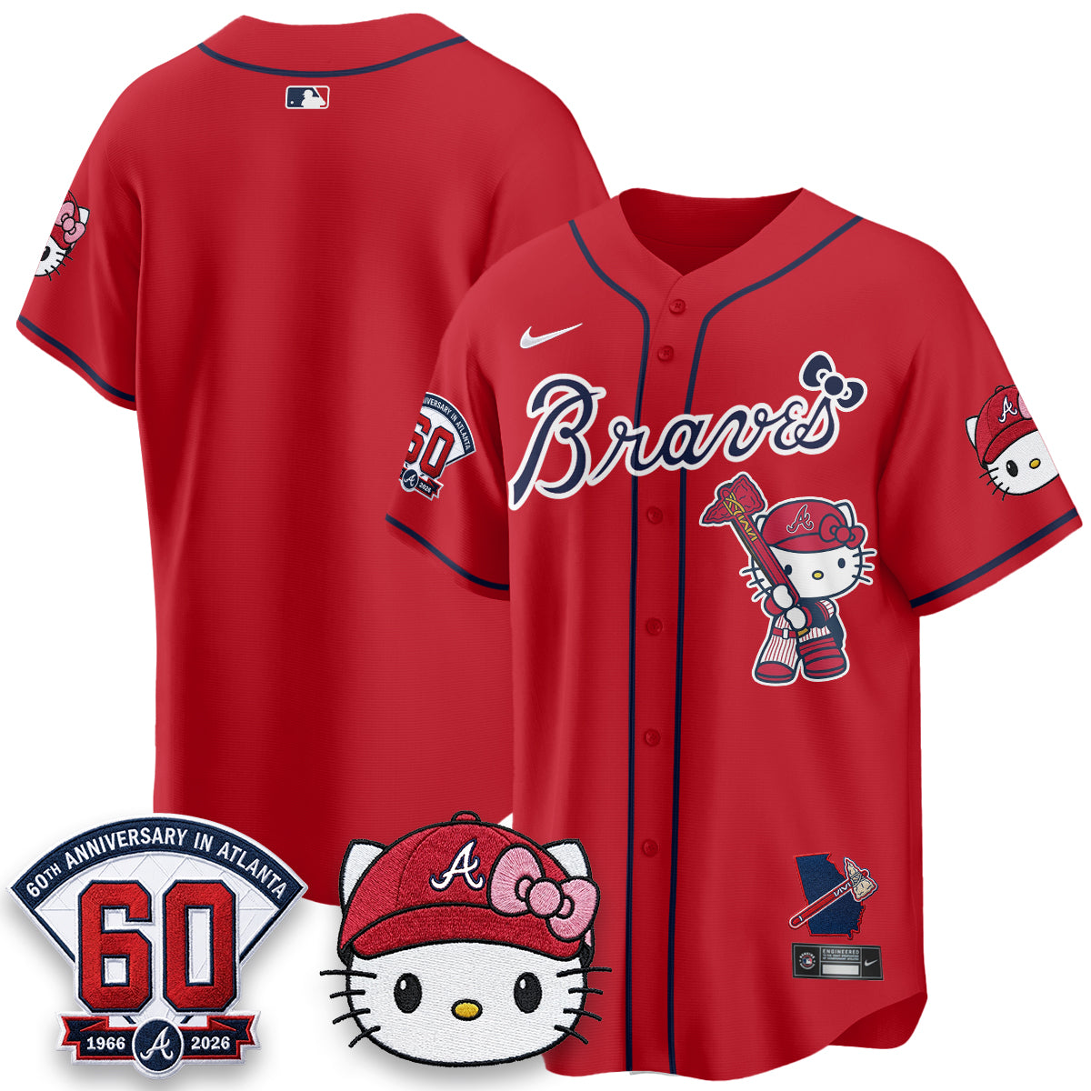 ATL x Meow KT 2026 Vapor Limited Jersey - All Stitched