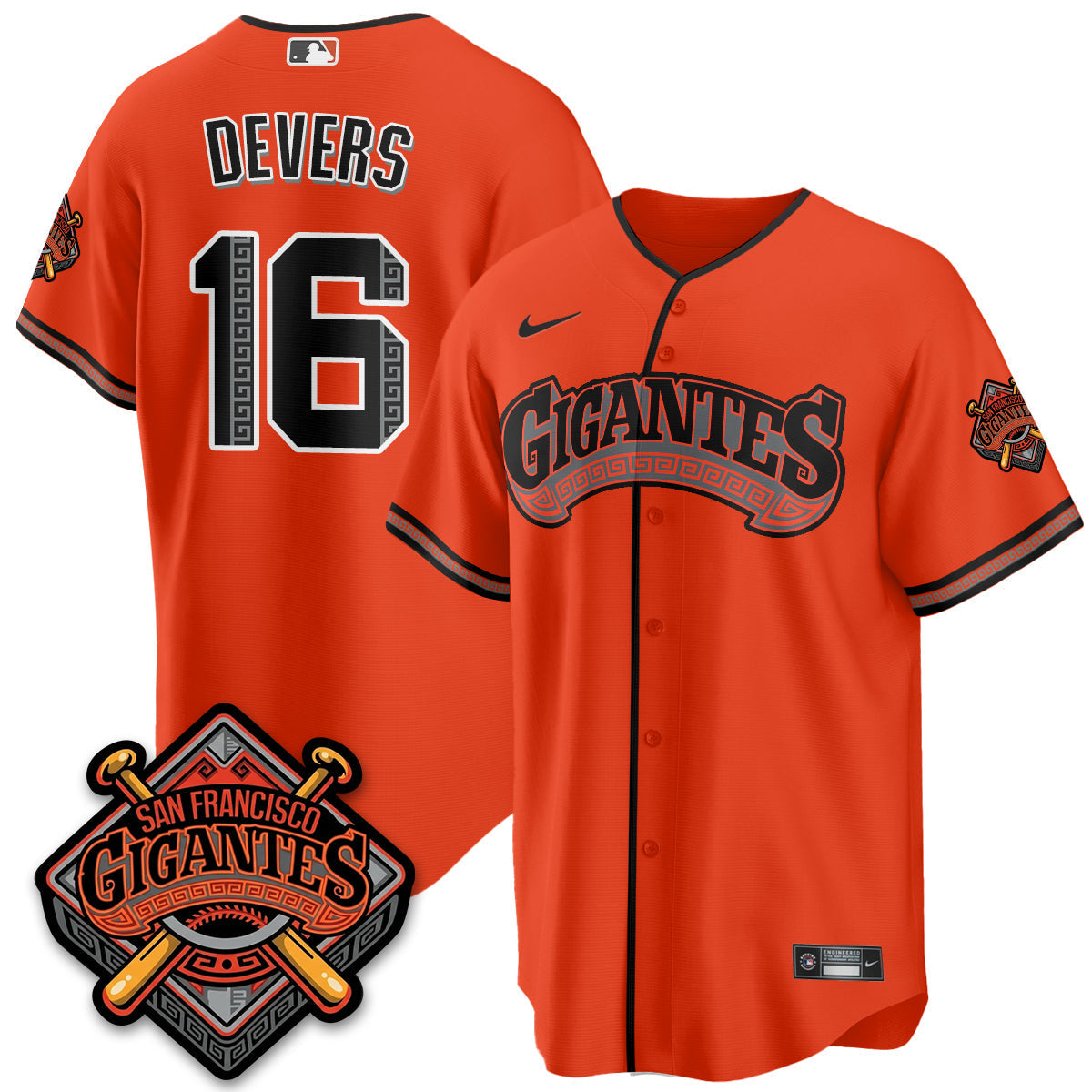 SF GIGANTES Vapor Limited Jersey - Stitched