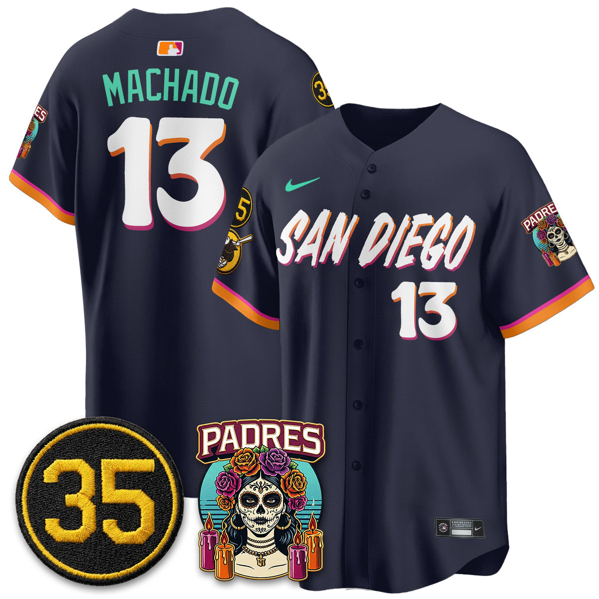 SD 2026 City Connect - Remembering Randy Jones Vapor Limited Jersey - All Stitched