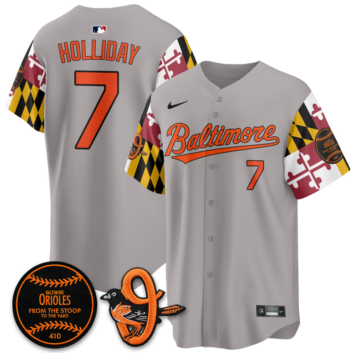 BAL 2026 x Maryland State Flag Vapor Jersey - All Stitched V2