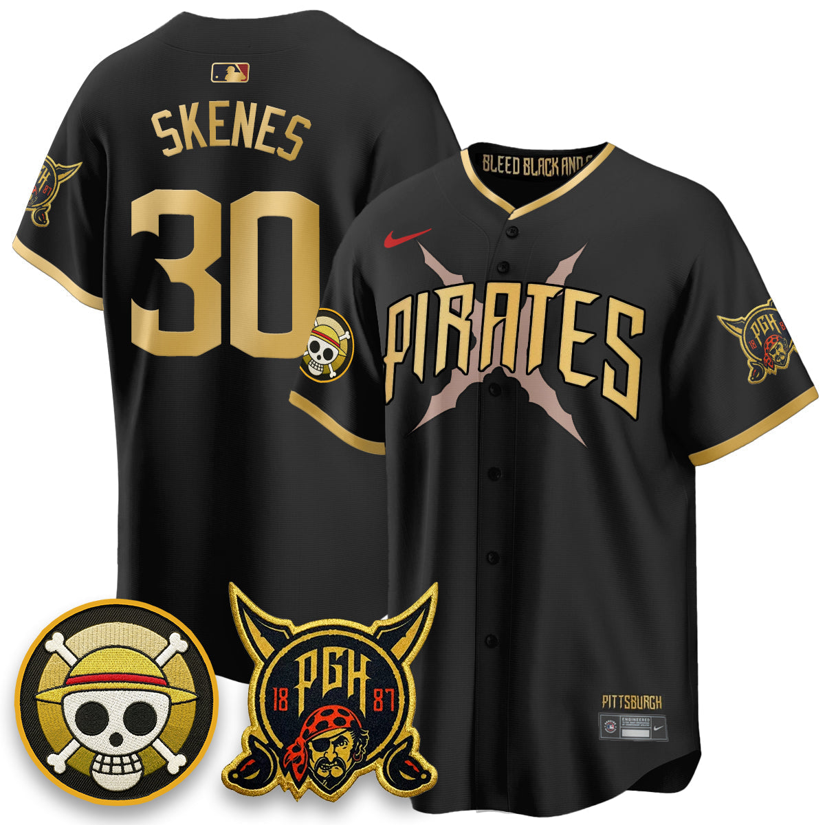 PIT 2026 City Connect x OP Vapor Limited Jersey - All Stitched