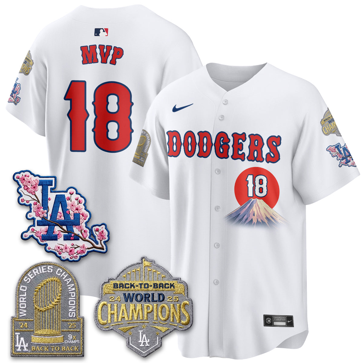 LAD Japanese Heritage Night 2026 Jersey - All Stitched V2