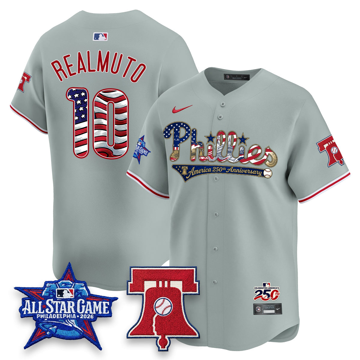 PHI 2026 Independence Day USA Vapor Limited Jersey - Stitched