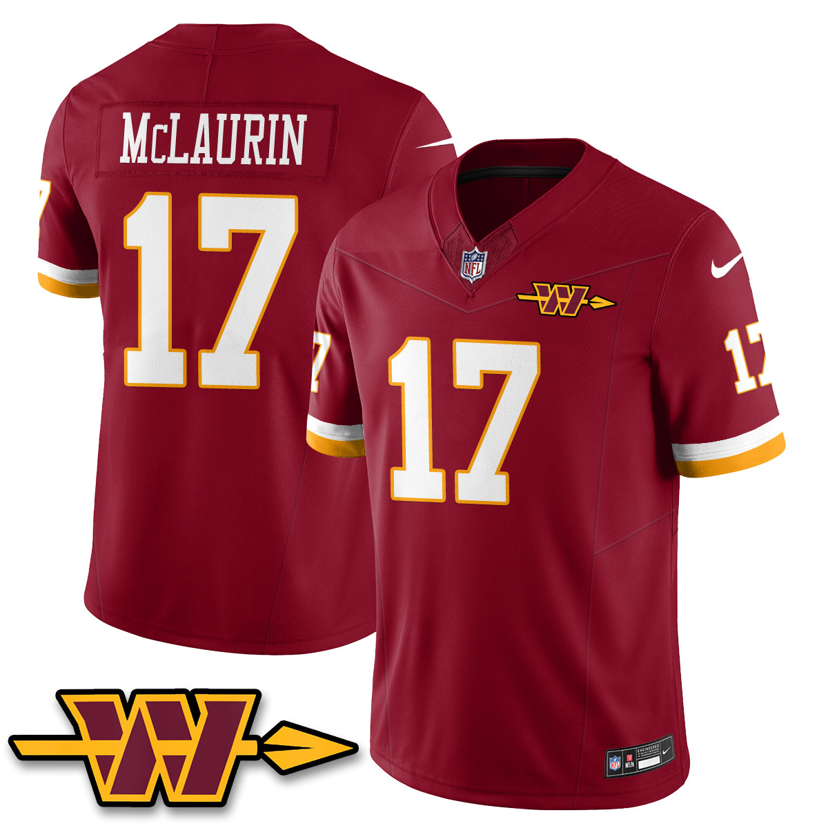 WAS Hail Raiser Vapor Jersey - All Stitched