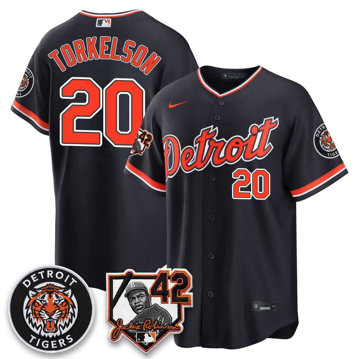 DET 2026 Jackie Robinson Day Vapor Limited Jersey - All Stitched