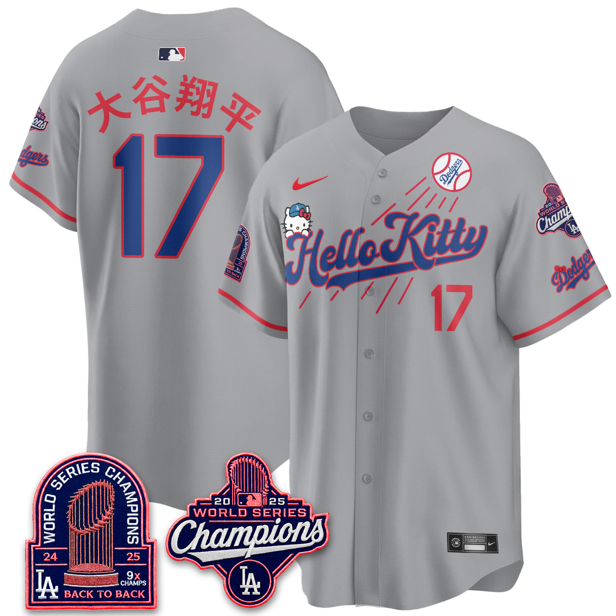 LAD x Hello Kitty Night 2026 Vapor Jersey - All Stitched - V3