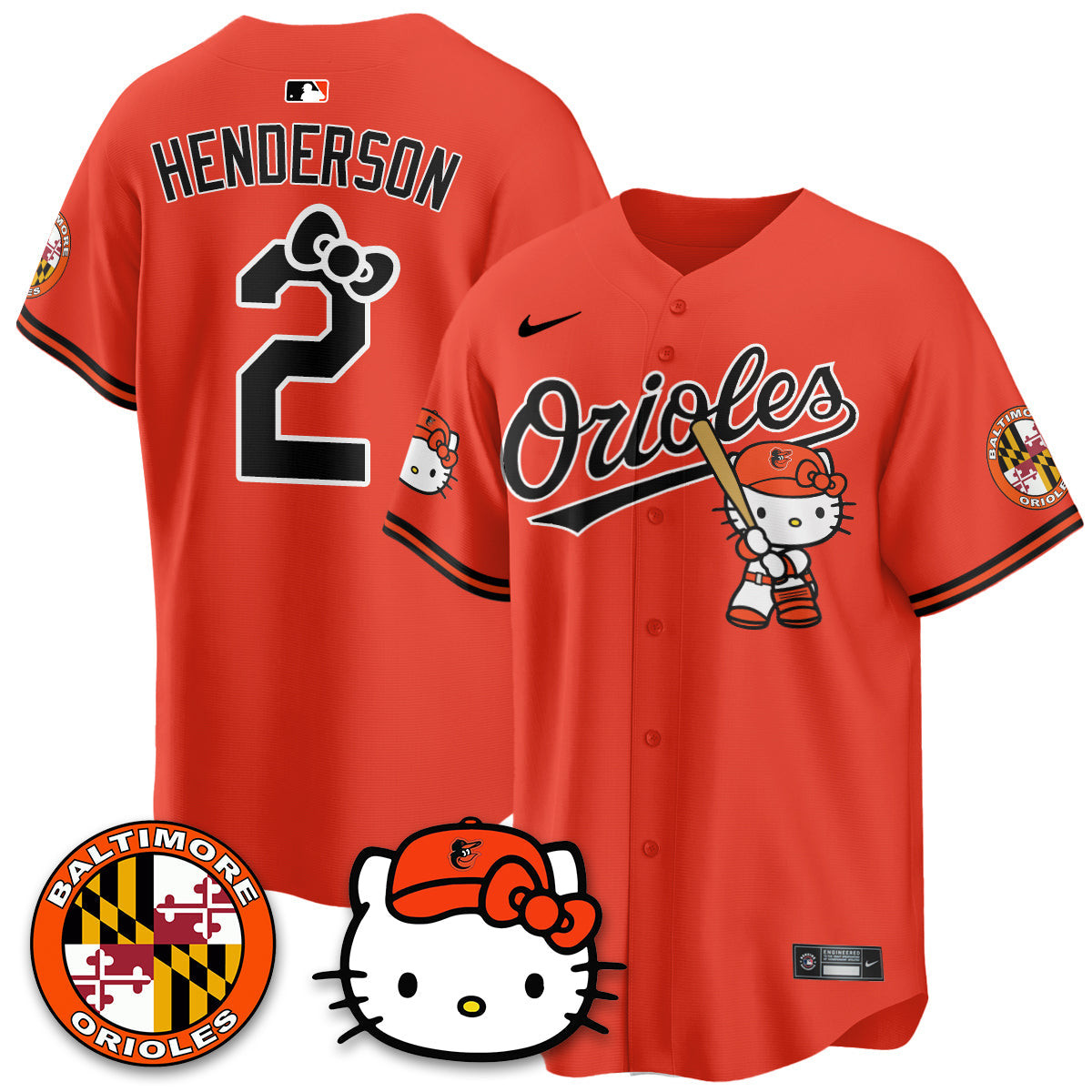 BAL x Meow Kitty Limited City Connect Jersey - Stitched