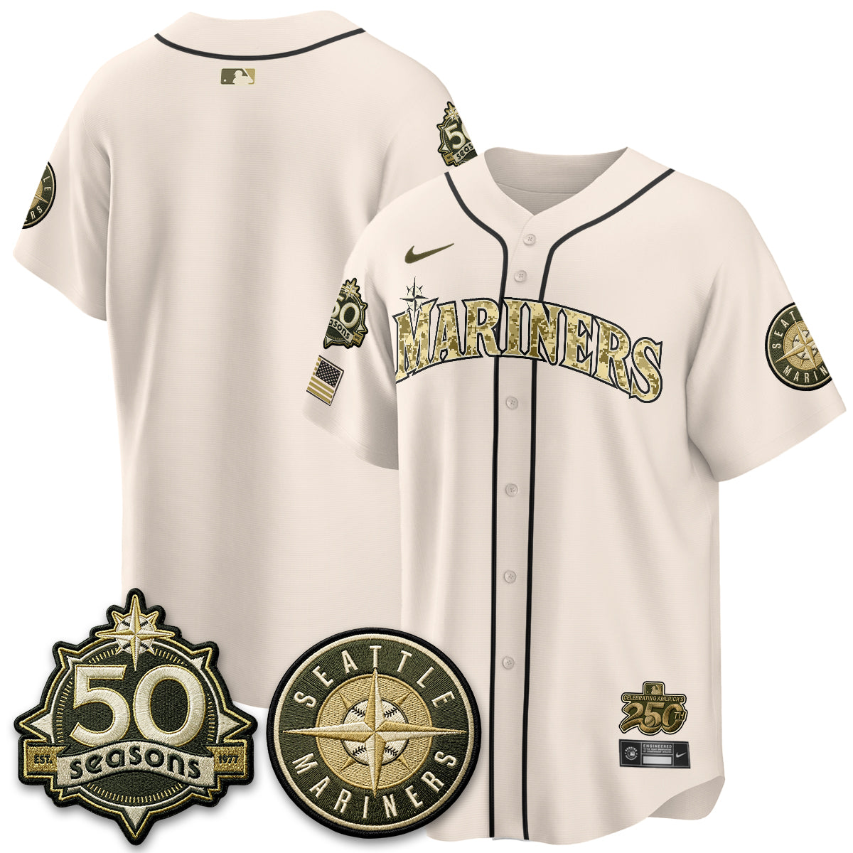 SEA 2026 Armed Forces Day Jersey V3 - All Stitched