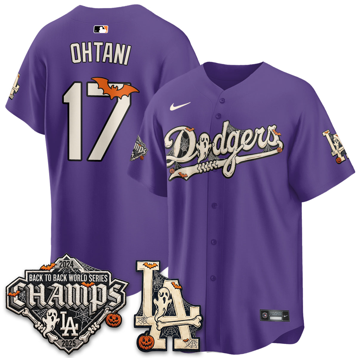 LAD Halloween 2026 Vapor Jersey - Stitched