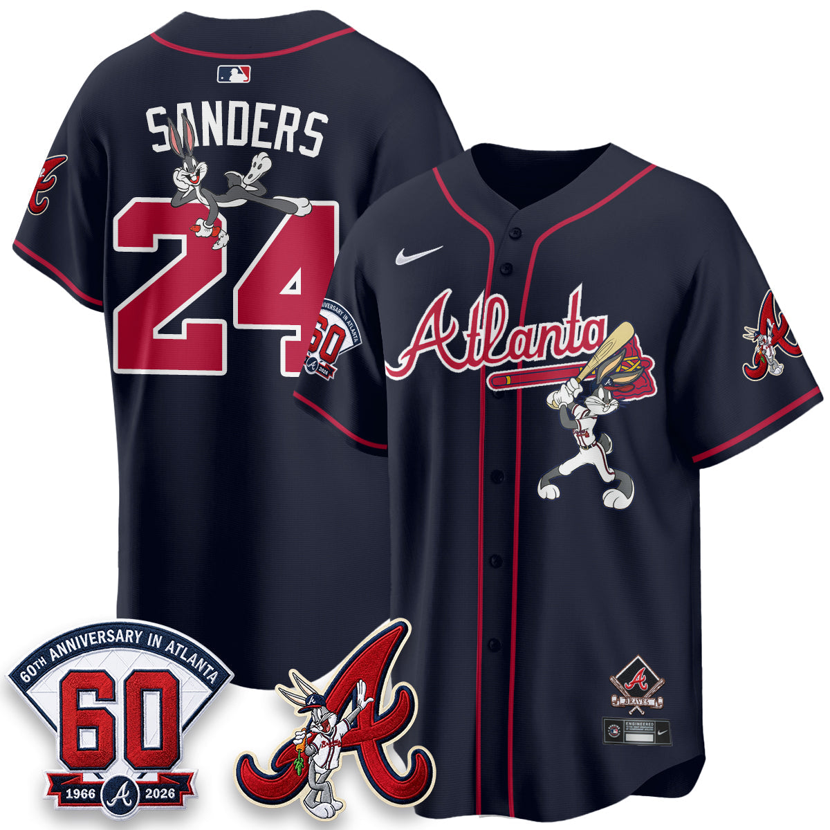 ATL x Bunny Vapor Premier Limited Jersey - Stitched