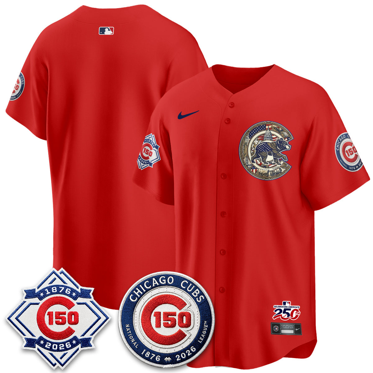 CHC 2026 Independence Day USA Vapor Limited Jersey - Stitched