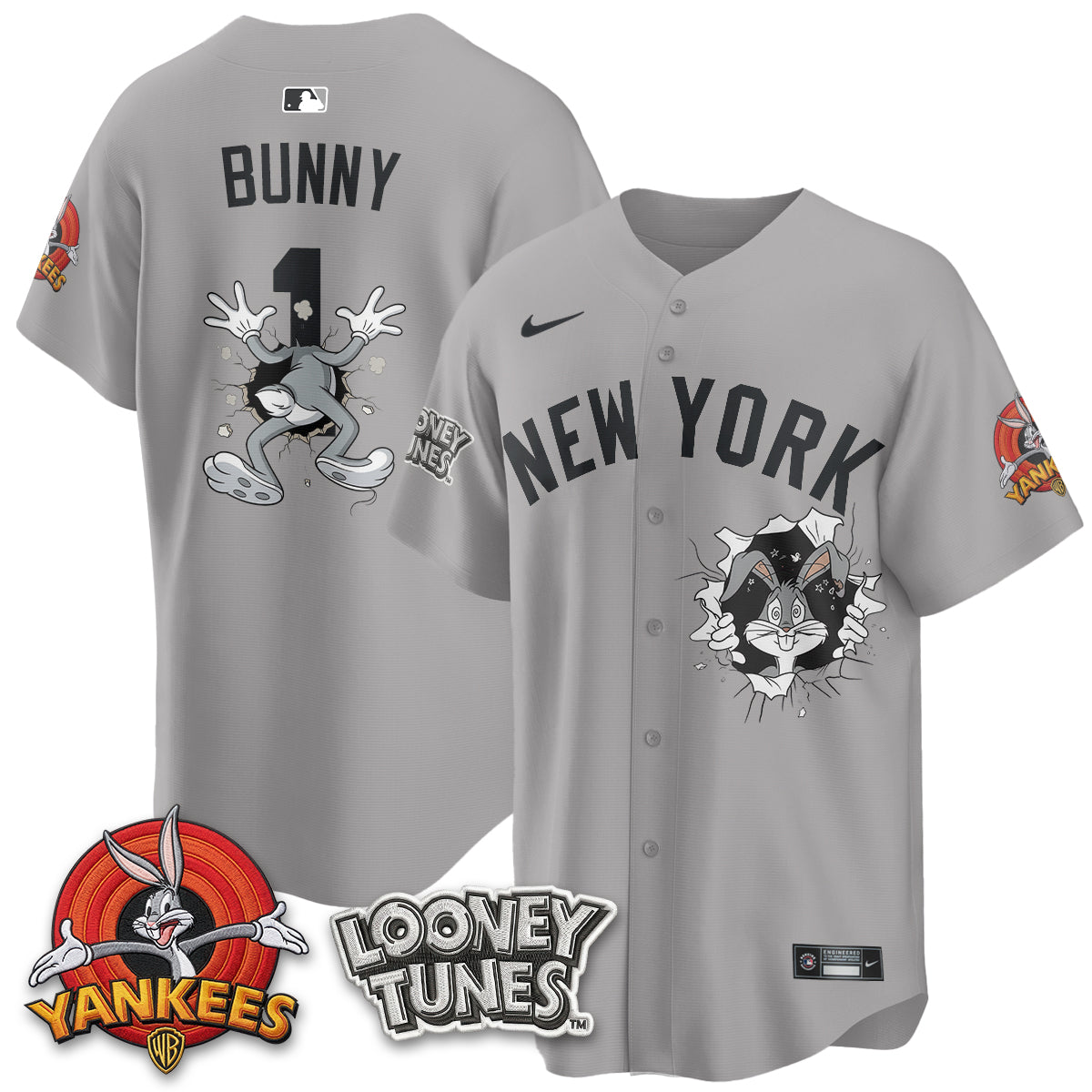 NYY x Bunny Vapor Limited Jersey V3- Printed