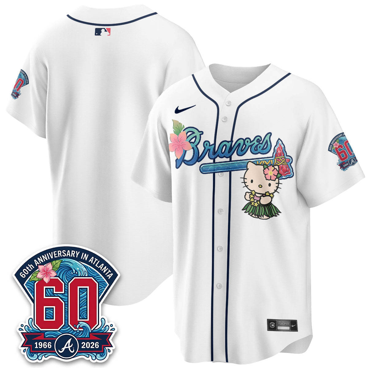 ATL x Meow Aloha Spirit Vapor Jersey - Stitched