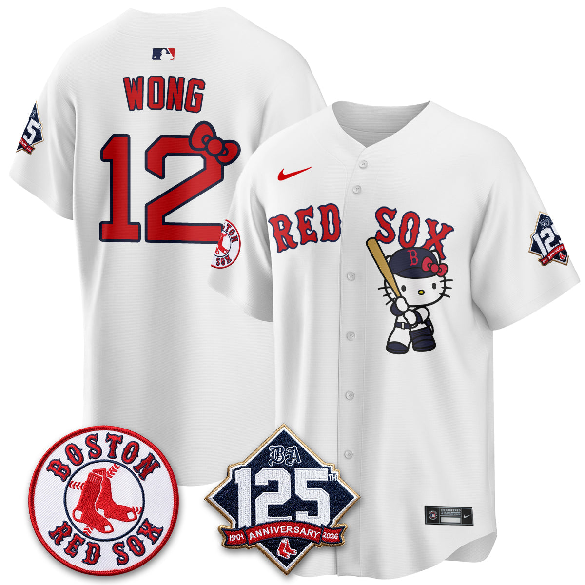 BOS x Meow KT Vapor Limited Pink Jersey - Stitched