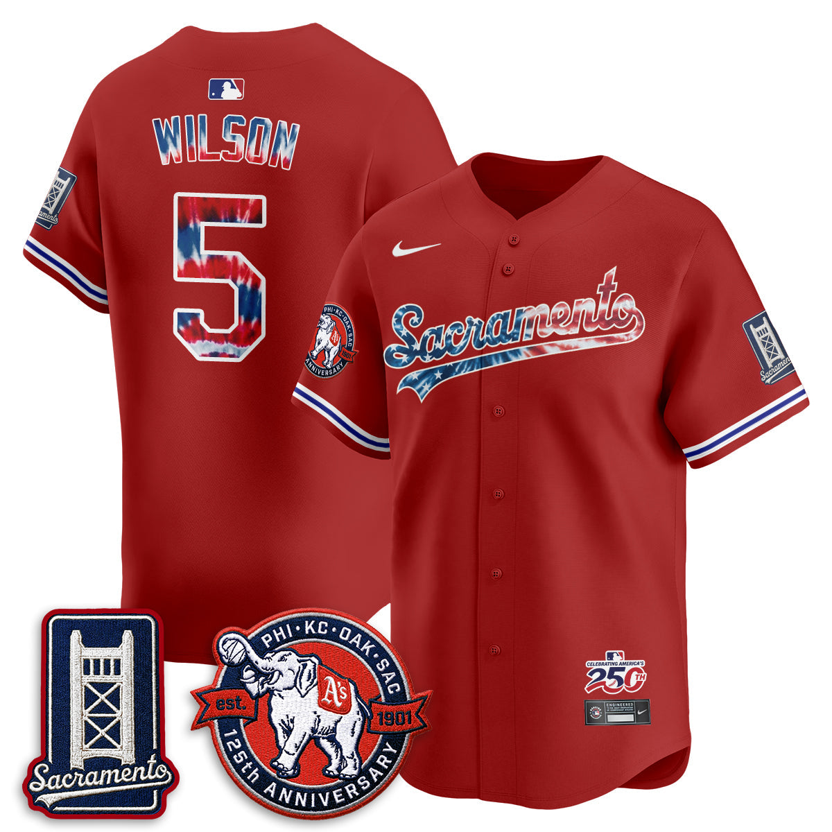 OAK Americana 2026 Vapor Limited Jersey - Stitched