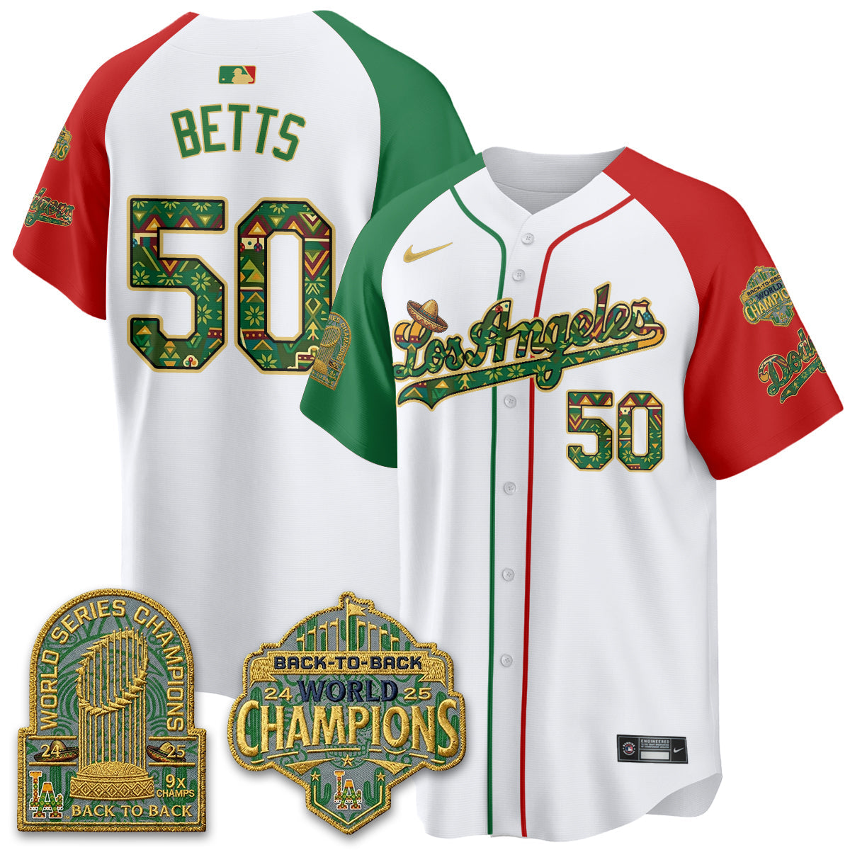LAD x Mexican Heritage “Let’s Fiesta!” 2026 Limited Vapor Jersey - All Stitched