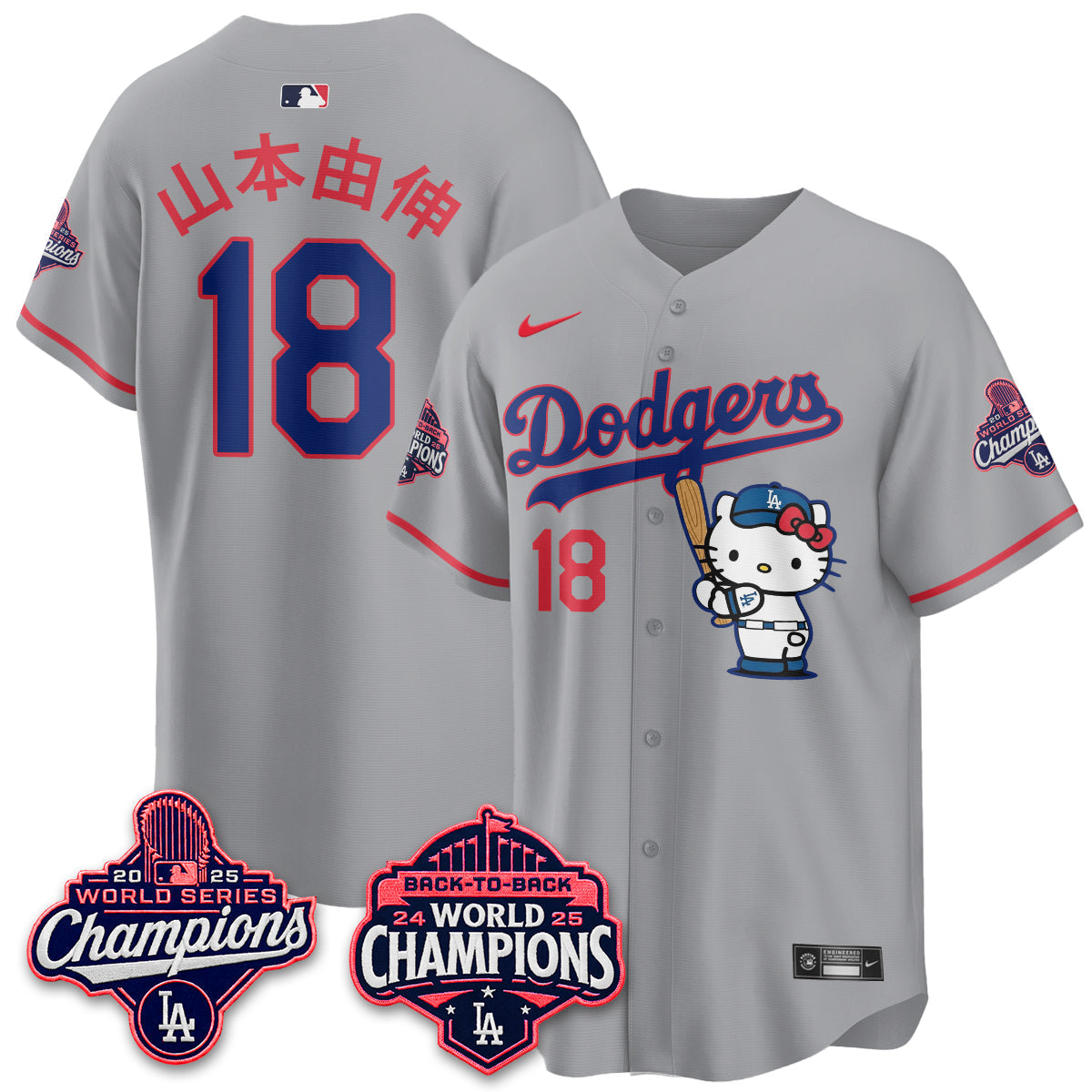 LAD x Hello Kitty Night 2026 Vapor Jersey - All Stitched