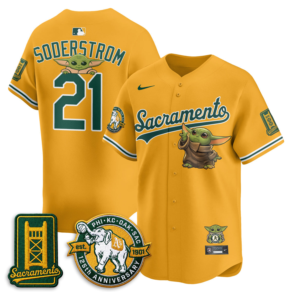 OAK x SW 2026 Vapor Limited Jersey - Stitched